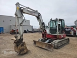 Front of used Takeuchi Excavator